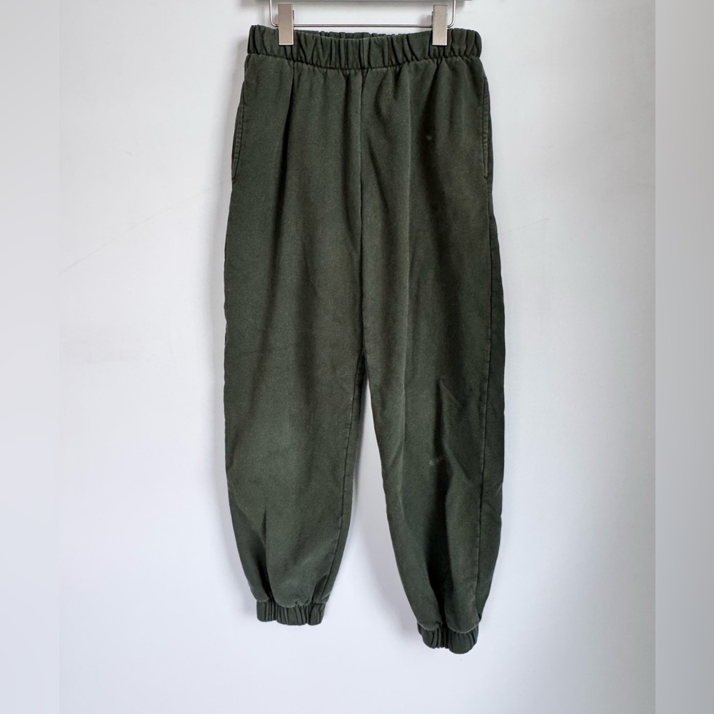 Brandy Melville Hunter Green Joggers with Pockets